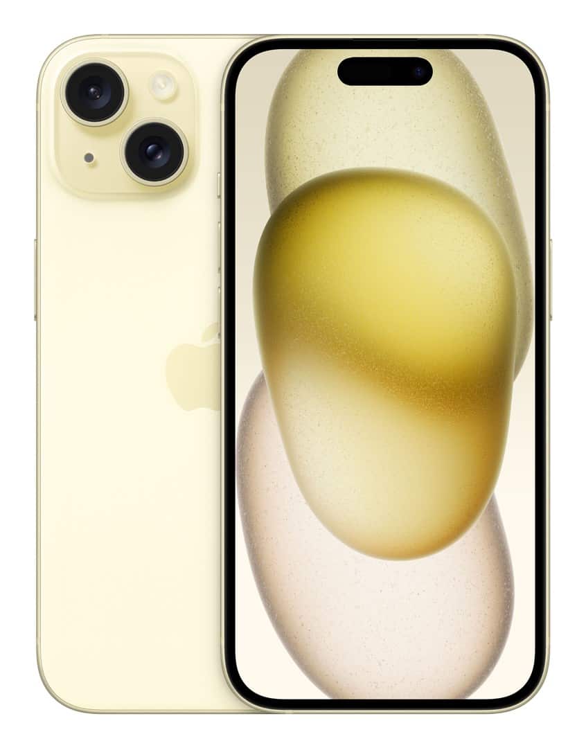 Apple iPhone 15 128GB Yellow — zdjęcie 1 z 6