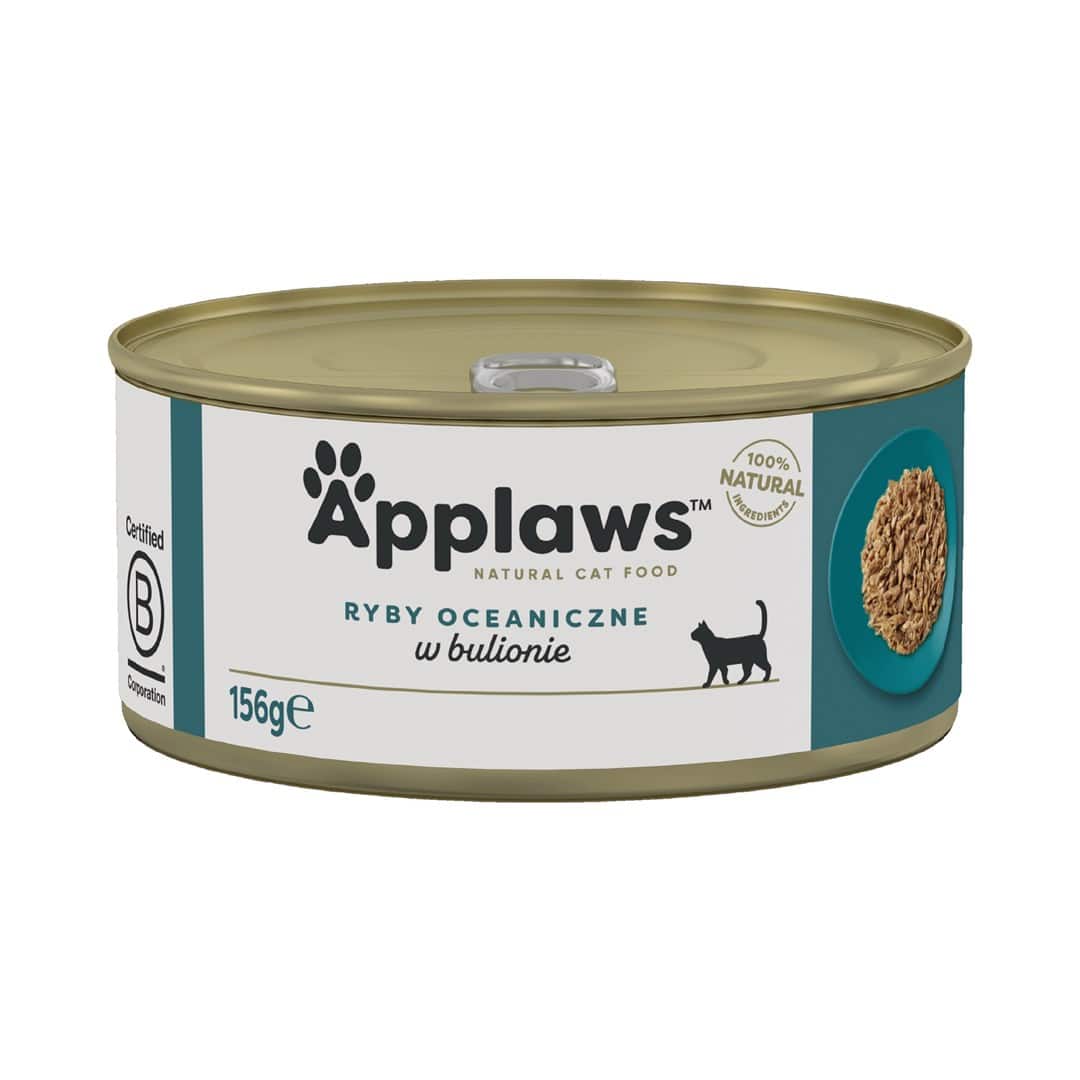 Applaws Cat Tin Ocean Fish 156g - Mokra Karma — zdjęcie 1 z 3