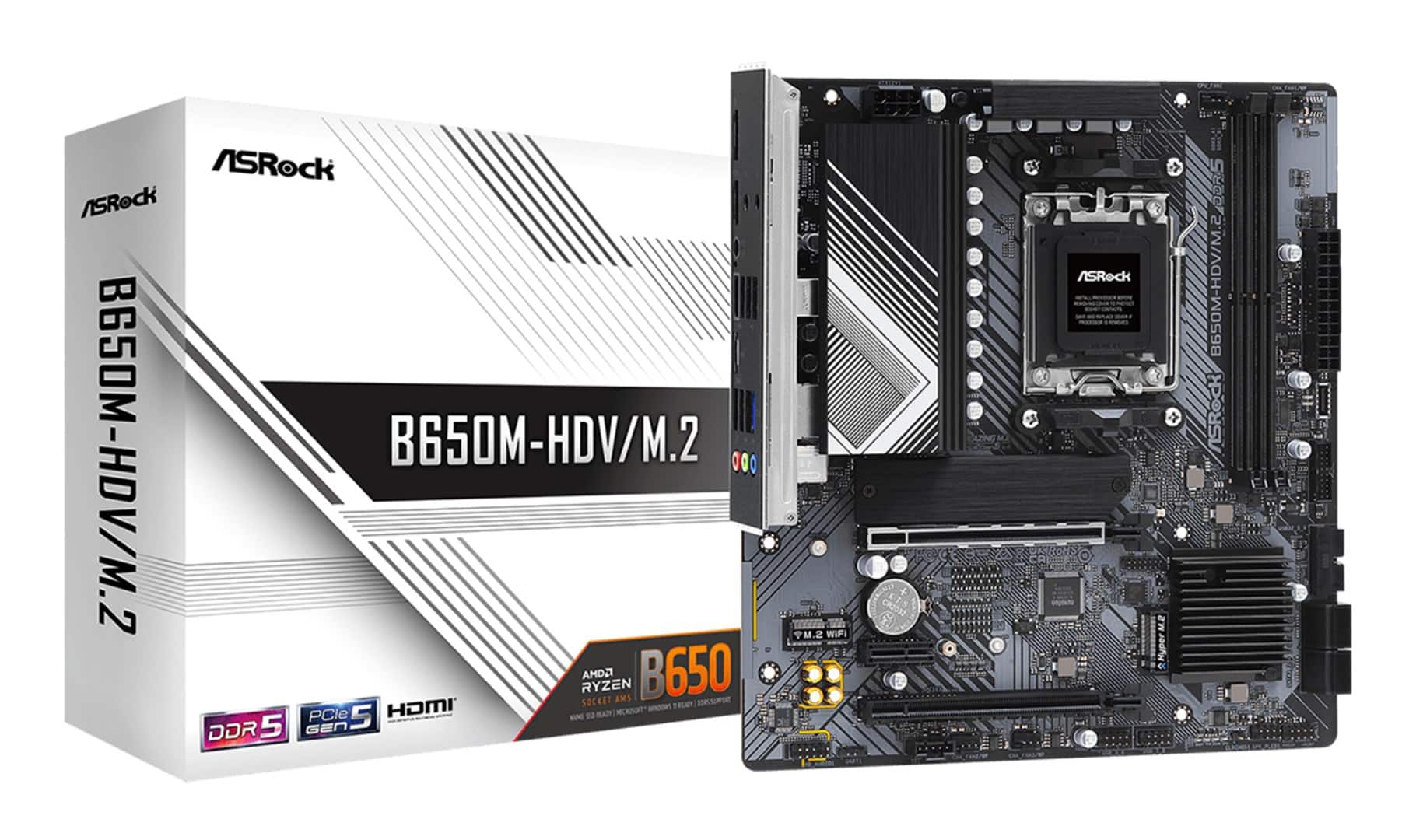 Płyta główna Asrock B650M-HDV/M.2 — zdjęcie 1 z 6
