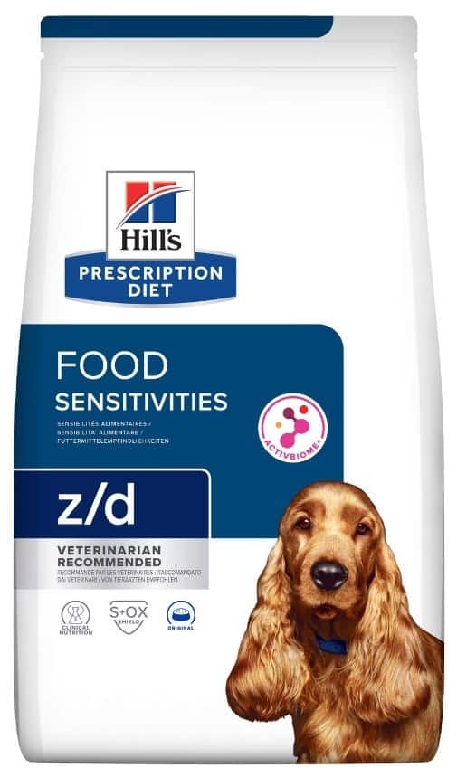 HILL's Prescription Diet Food Sensitivites z/d - sucha karma dla psa - 10 kg — zdjęcie 1 z 7