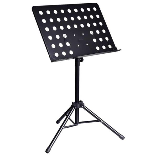 NN D5 Statyw, Pulpit do Nut i Tekstów, 3 Nóżki, Teleskopowe Ramię, Czarny — zdjęcie 1 z 5