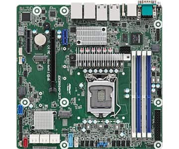 Płyta główna ASRock E3C256D4U-2L2T 1x LGA1200 Intel Xeon E-23XX C256 (4xDIMM, SATA, 2xM.2, 2xGbE, 2x10GbE, IPMI) — zdjęcie 1 z 4
