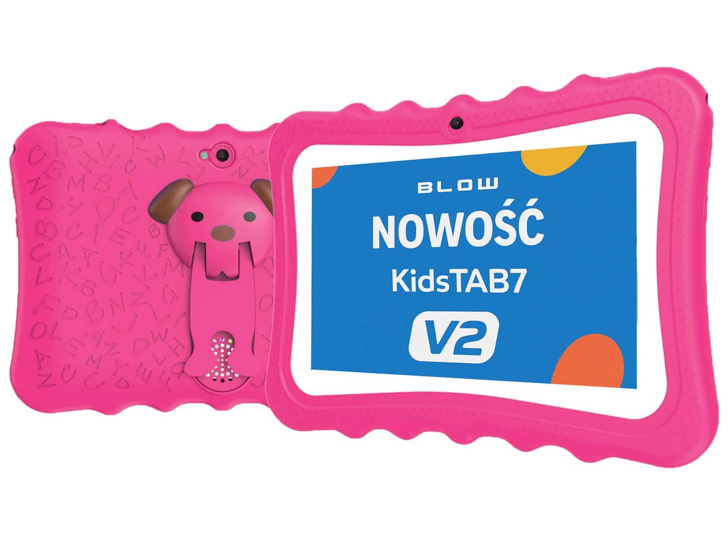 BLOW TABLET KIDSTAB7 V2 BLOW 4/32GB RÓŻOWE ETUI 2M — zdjęcie 1 z 4