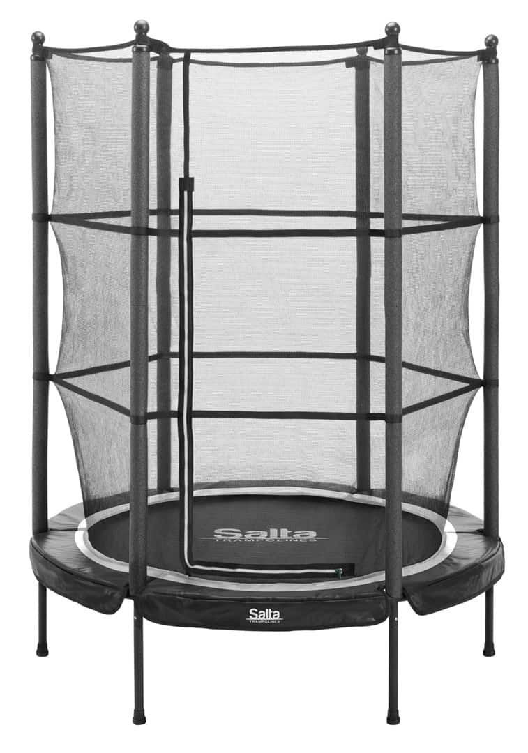 Salta Junior trampoline -140cm  Black — zdjęcie 1 z 4