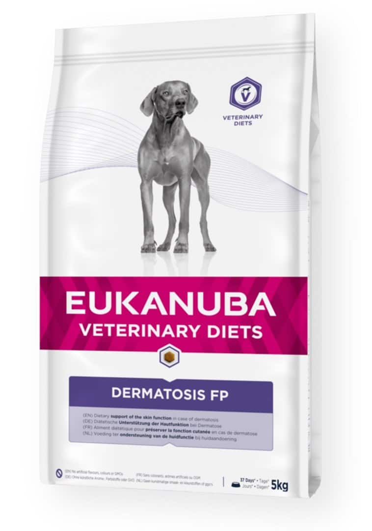 EUKANUBA Veterinary Diets Dermatosis FP Fish & Potato - sucha karma dla psa - 5 kg — zdjęcie 1 z 3