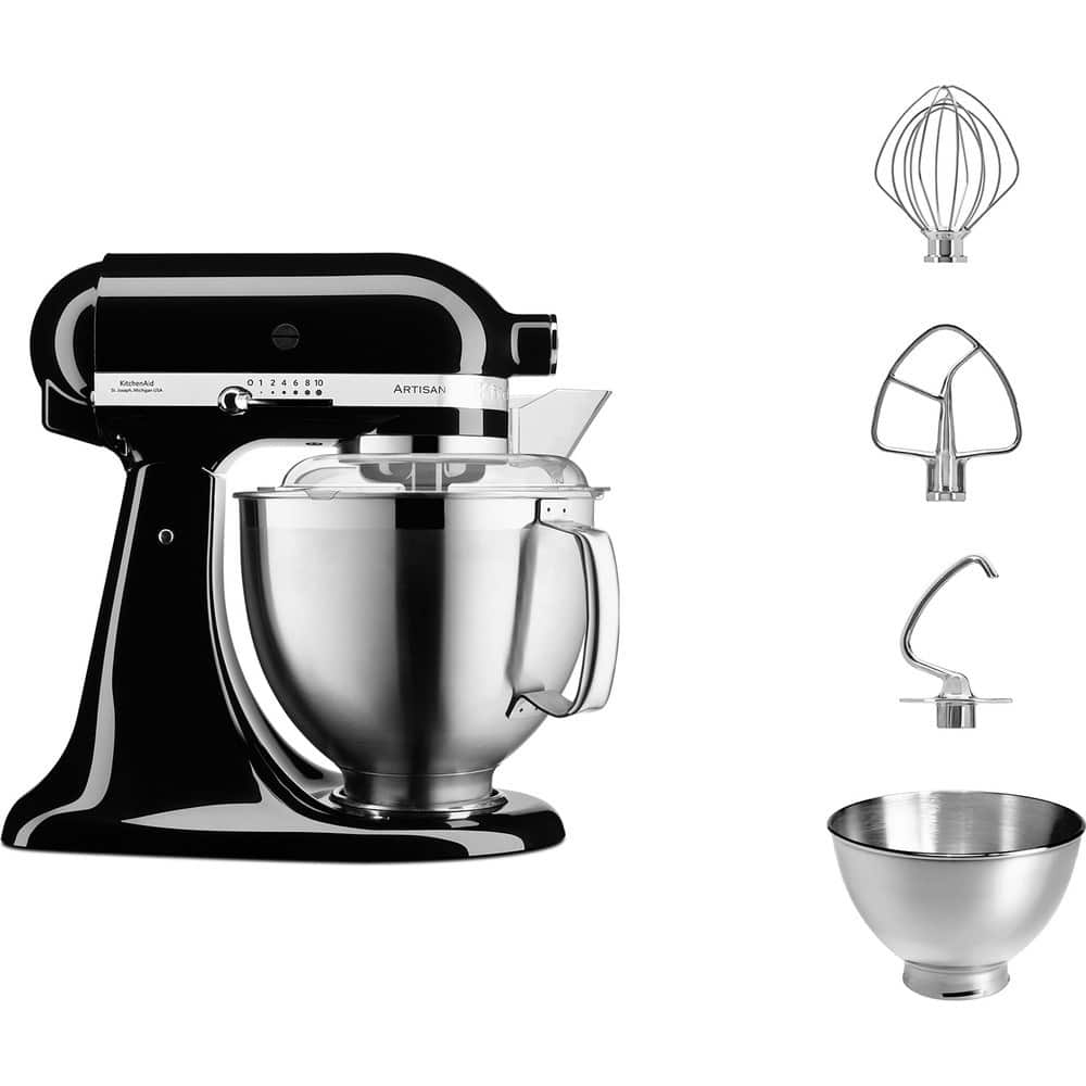 Robot KitchenAid Artisan 5KSM185PSEOB czarny — zdjęcie 1 z 3