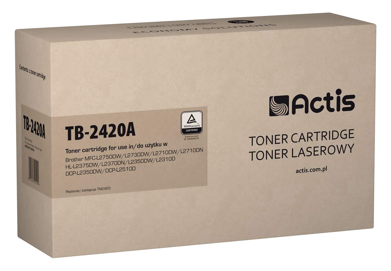Actis TB-2420A Toner Zamiennik dla Brother MFC, HL