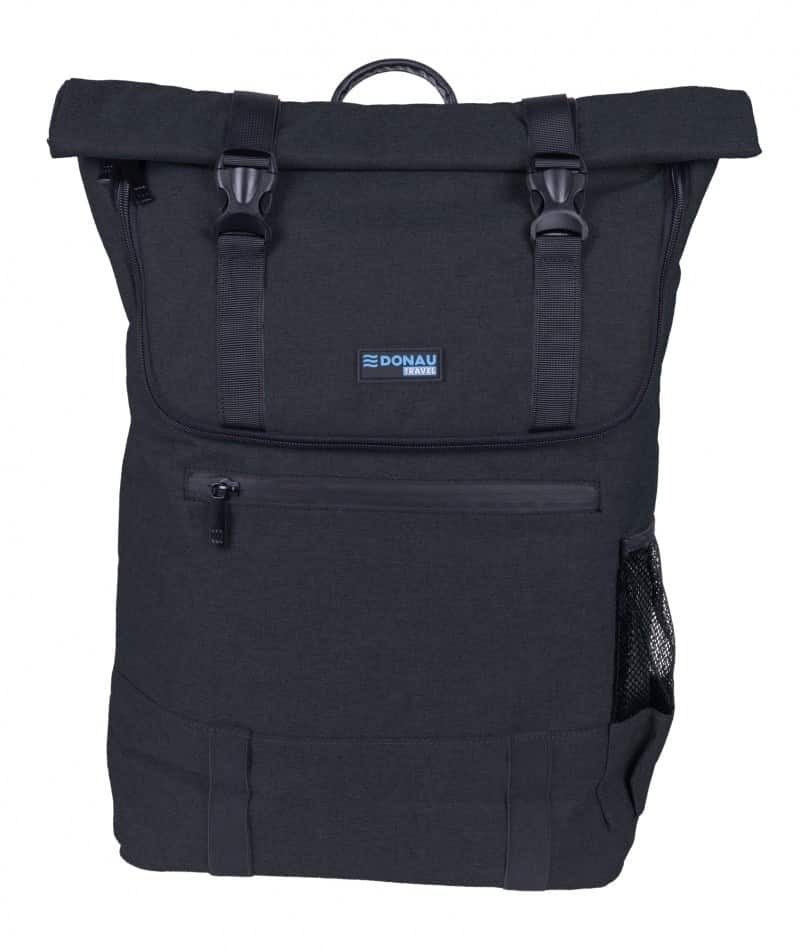 DONAU TRAVEL Plecak London, 15,6", 18l, czarny — zdjęcie 1 z 8