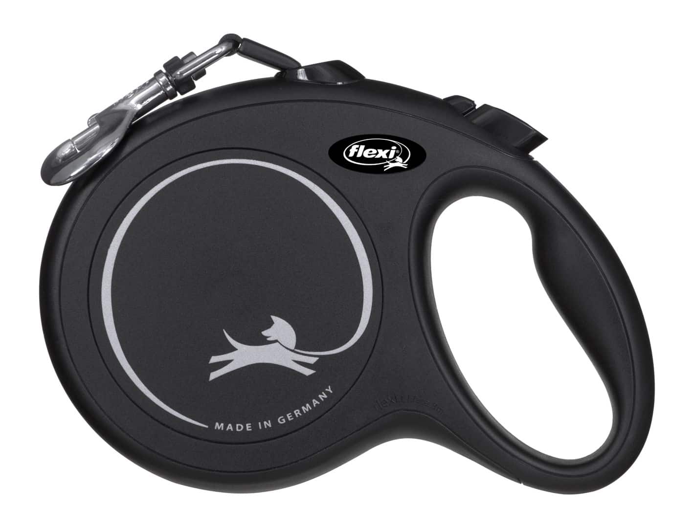 Smycz flexi New Classic L 8m, czarna, do 50kg — zdjęcie 1 z 8