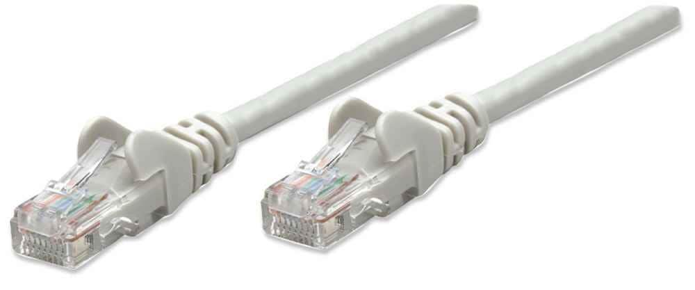 INTELLINET PATCHCORD CAT5E UTP 2M SZARY 100% MIEDŹ 318976 — zdjęcie 1 z 4