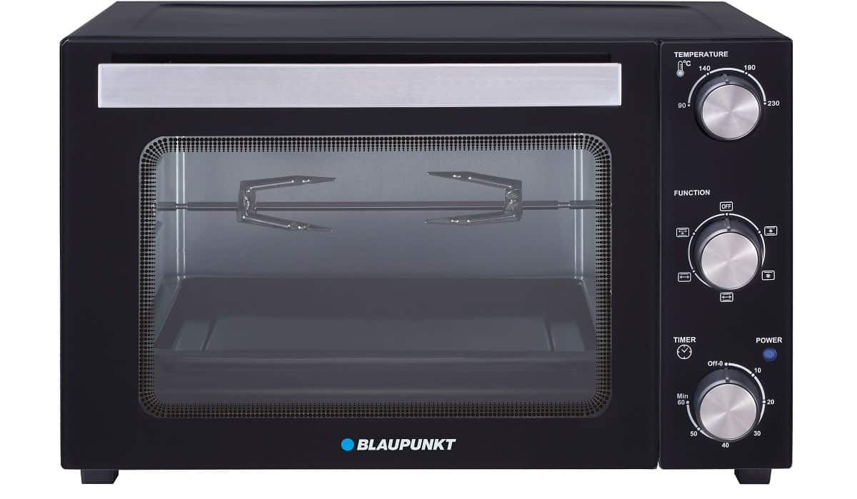 Mini piekarnik Blaupunkt EOM601 (Pokrętło; 1800W; kolor czarny) — zdjęcie 1 z 5