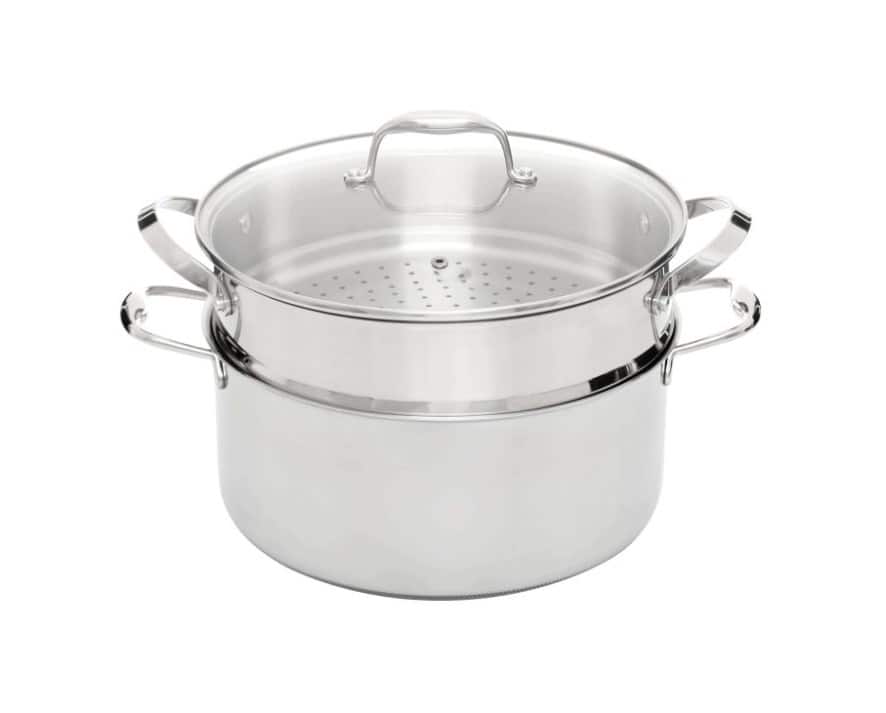 Garnek z powłoką DIAMOND Kohersen Black Cube z funkcją gotowania na parze (28 cm ; 8,3l) — zdjęcie 1 z 8