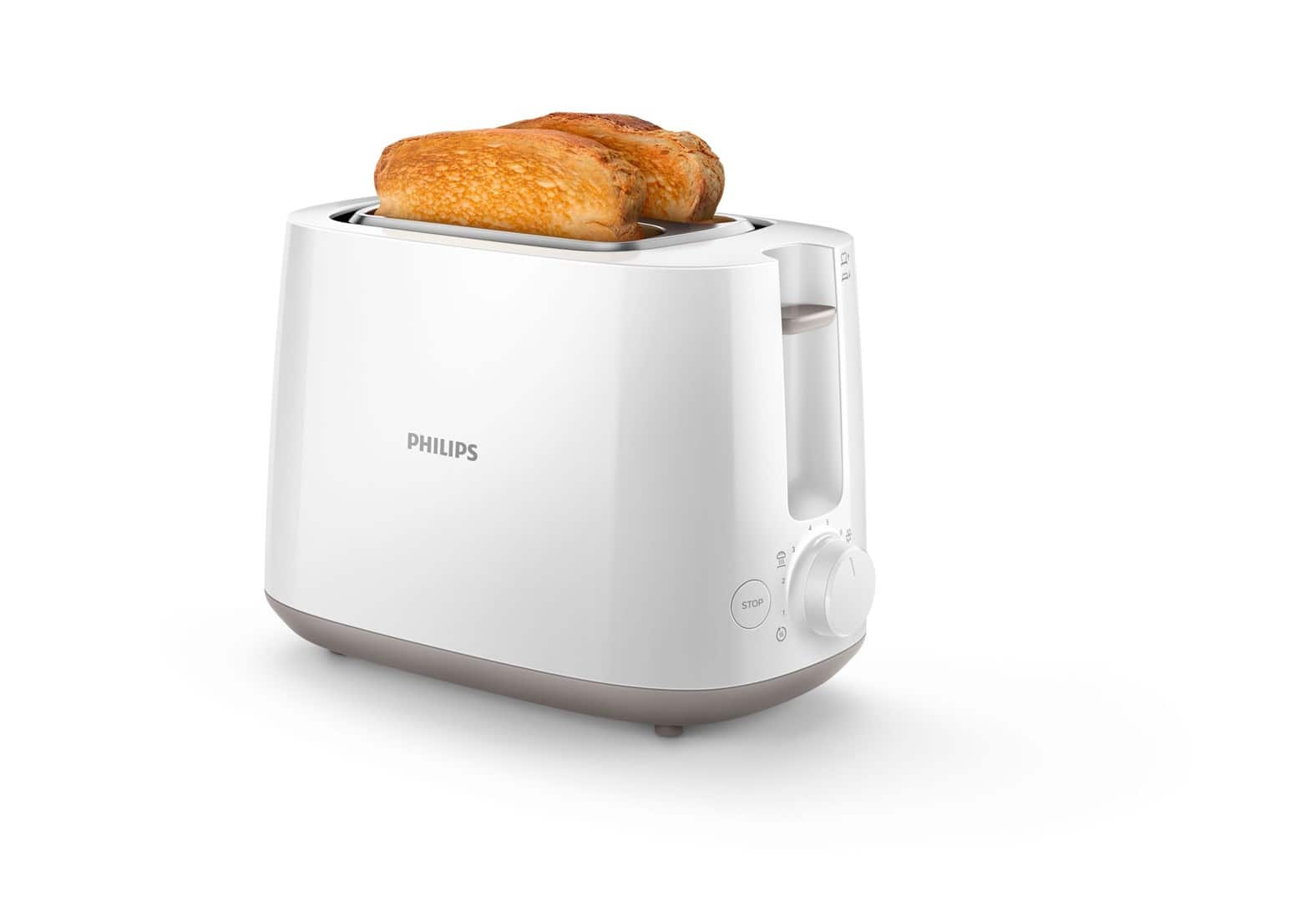 Toster Philips HD2581/00 ( 900W ; kolor biały ) — zdjęcie 1 z 3