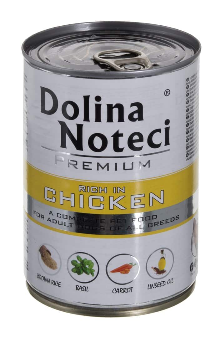 DOLINA NOTECI Premium bogata w kurczaka - mokra karma dla psa - 400g — zdjęcie 1 z 3