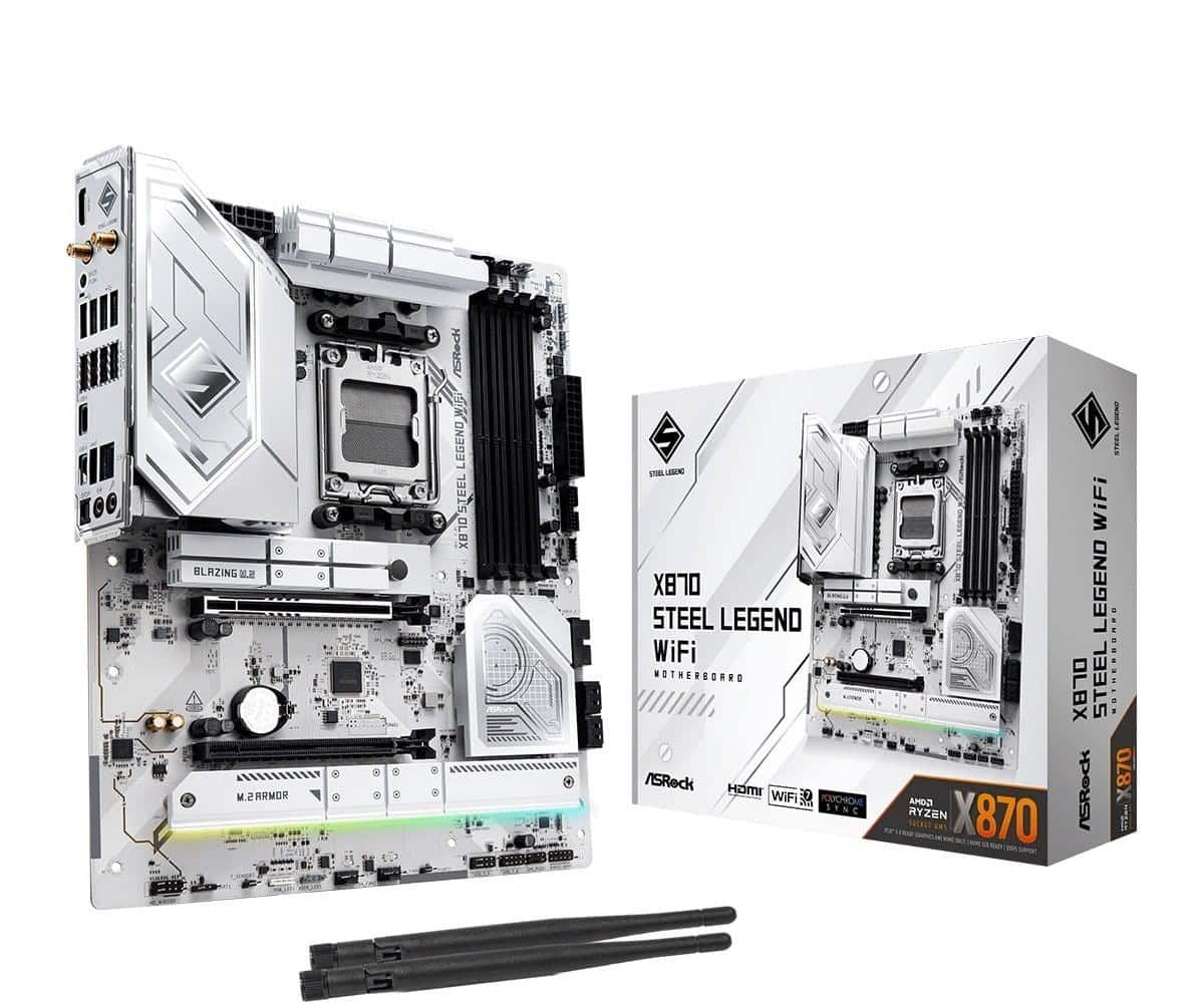 Płyta główna ASRock X870 Steel Legend WiFi — zdjęcie 1 z 5