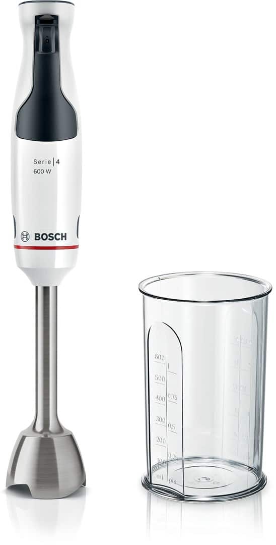 Blender ręczny BOSCH MSM 4W210 - biały/czarny — zdjęcie 1 z 8