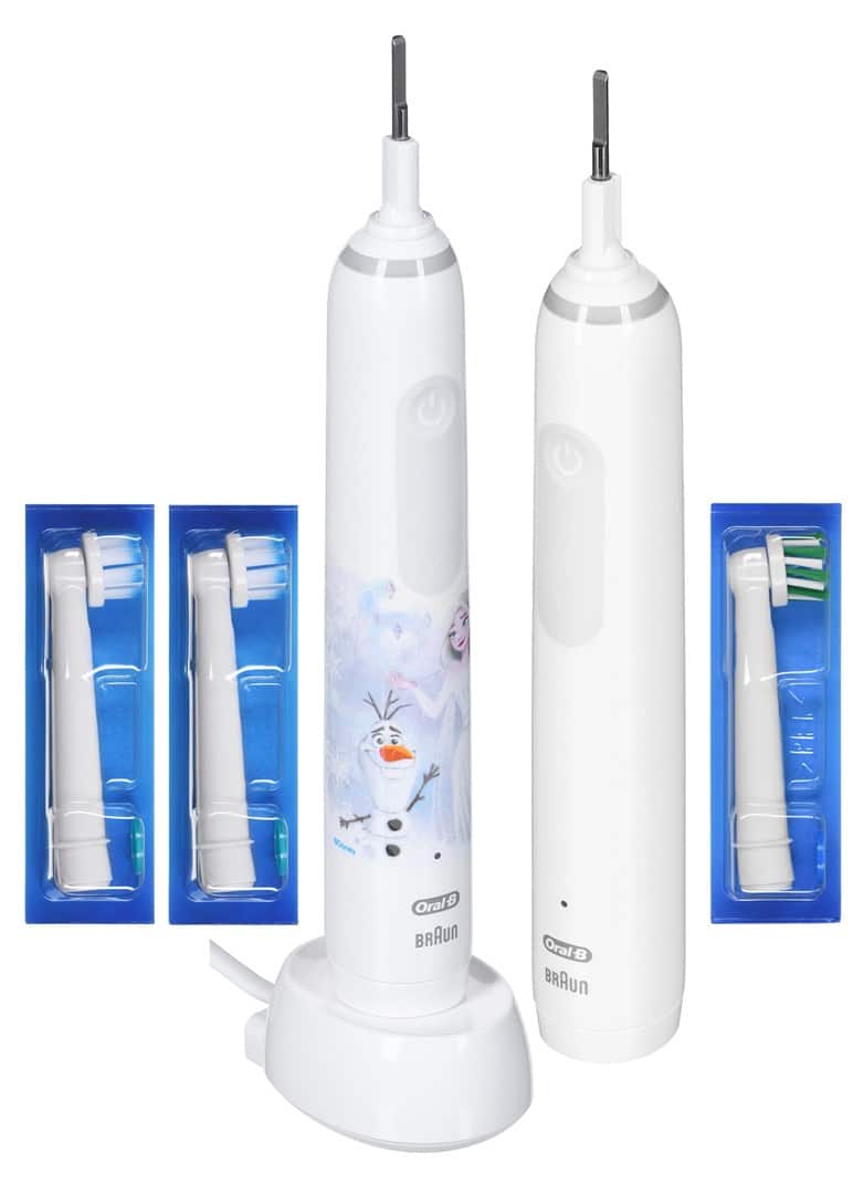 Oral-B Pro 3 3000 White+Oral-B Junior Frozen — zdjęcie 1 z 8