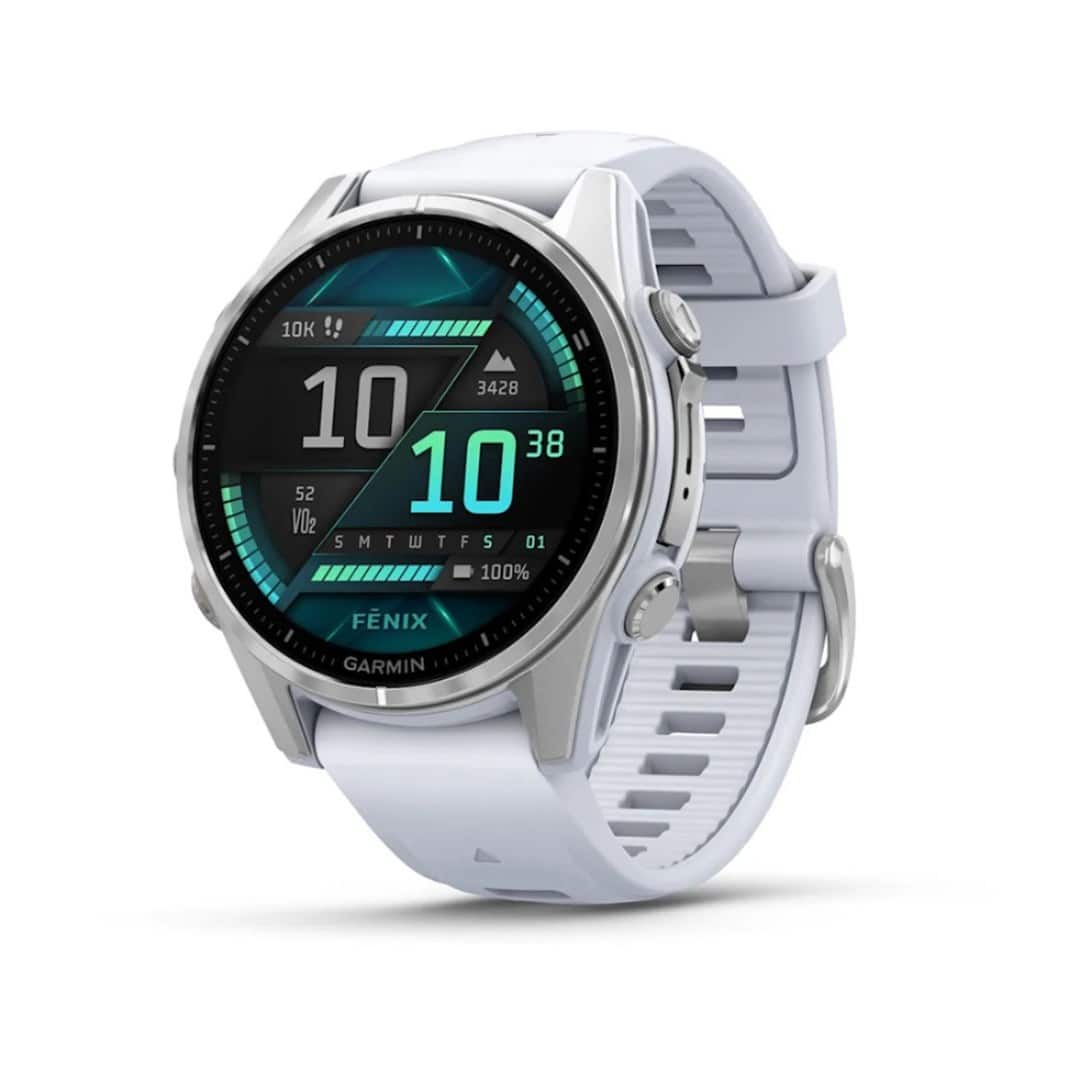 Zegarek Garmin Fenix 8, 43mm AMOLED Whitestone — zdjęcie 1 z 8