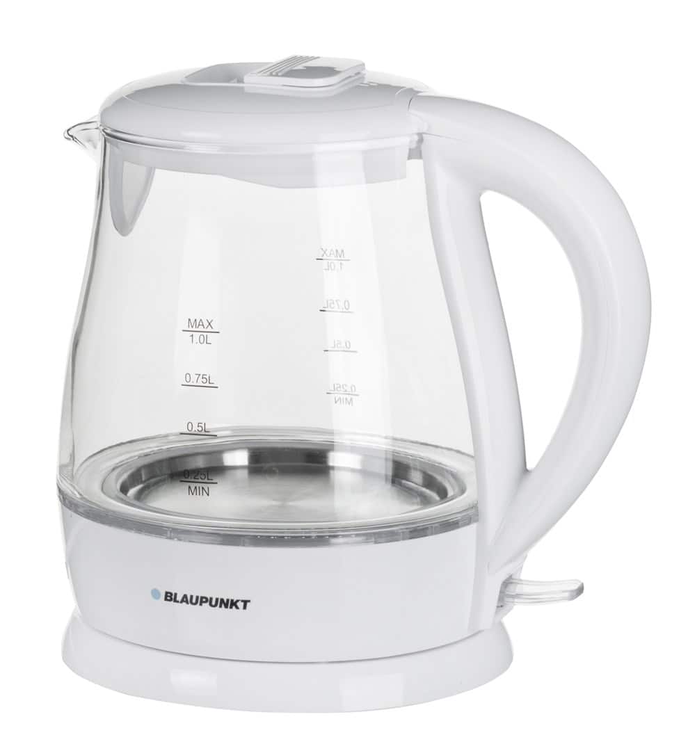 Czajnik elektryczny Blaupunkt EKG301 (1630W, 1l, biały) — zdjęcie 1 z 4