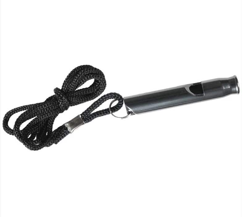 Gwizdek Przetrwania - Aluminium - Czarny-Black — zdjęcie 1 z 4