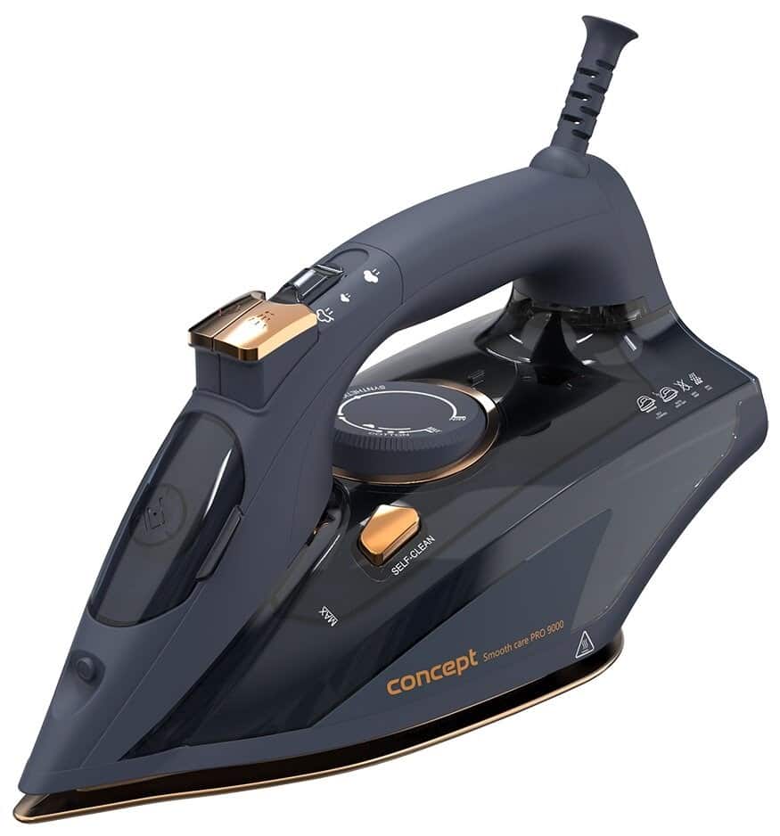 Żelazko parowe CONCEPT ZN9110 niebiesko-złote — zdjęcie 1 z 8