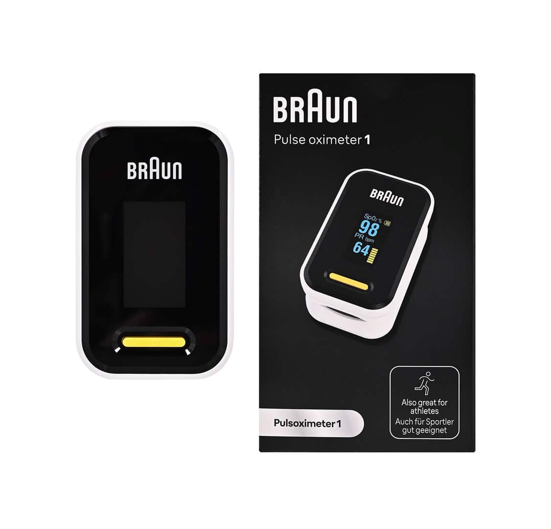 Pulsoksymetr napalcowy Braun Pulse Oximeter — zdjęcie 1 z 8