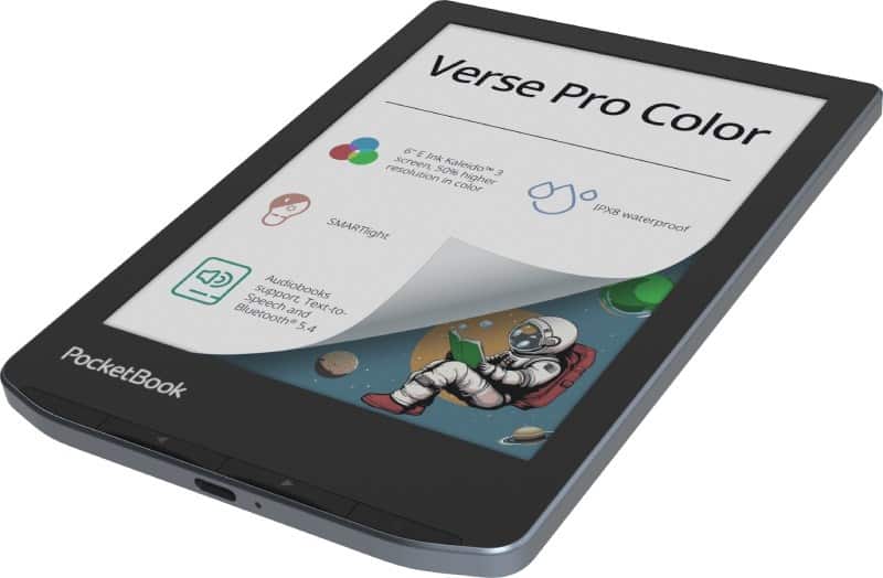 Ebook PocketBook Verse Pro Color 634 6" E-Ink Kaleido 3 16GB Wi-Fi Stormy Sea — zdjęcie 1 z 8