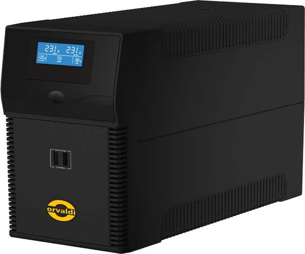 UPS ORVALDI i1000 LCD USB 600W 50/60Hz — zdjęcie 1 z 4