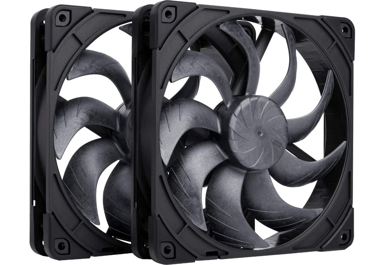 Wentylator NOCTUA 140mm NF-A14x25 G2 PWM Sx2 PP chromax black — zdjęcie 1 z 3