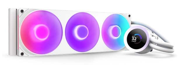 NZXT CHŁODZENIE WODNE KRAKEN PLUS 360 RGB LCD BIAŁE