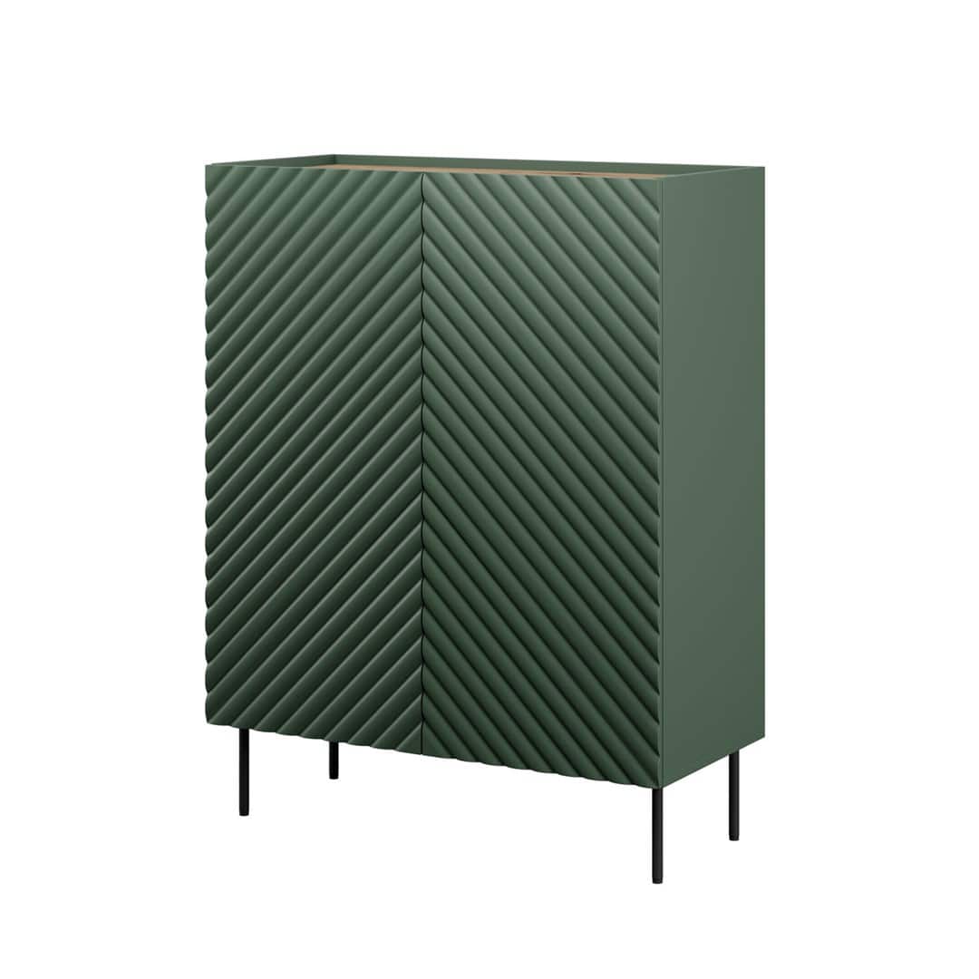 Regał 2D2SZ ONDA 98x45xH127 zieleń — zdjęcie 1 z 4