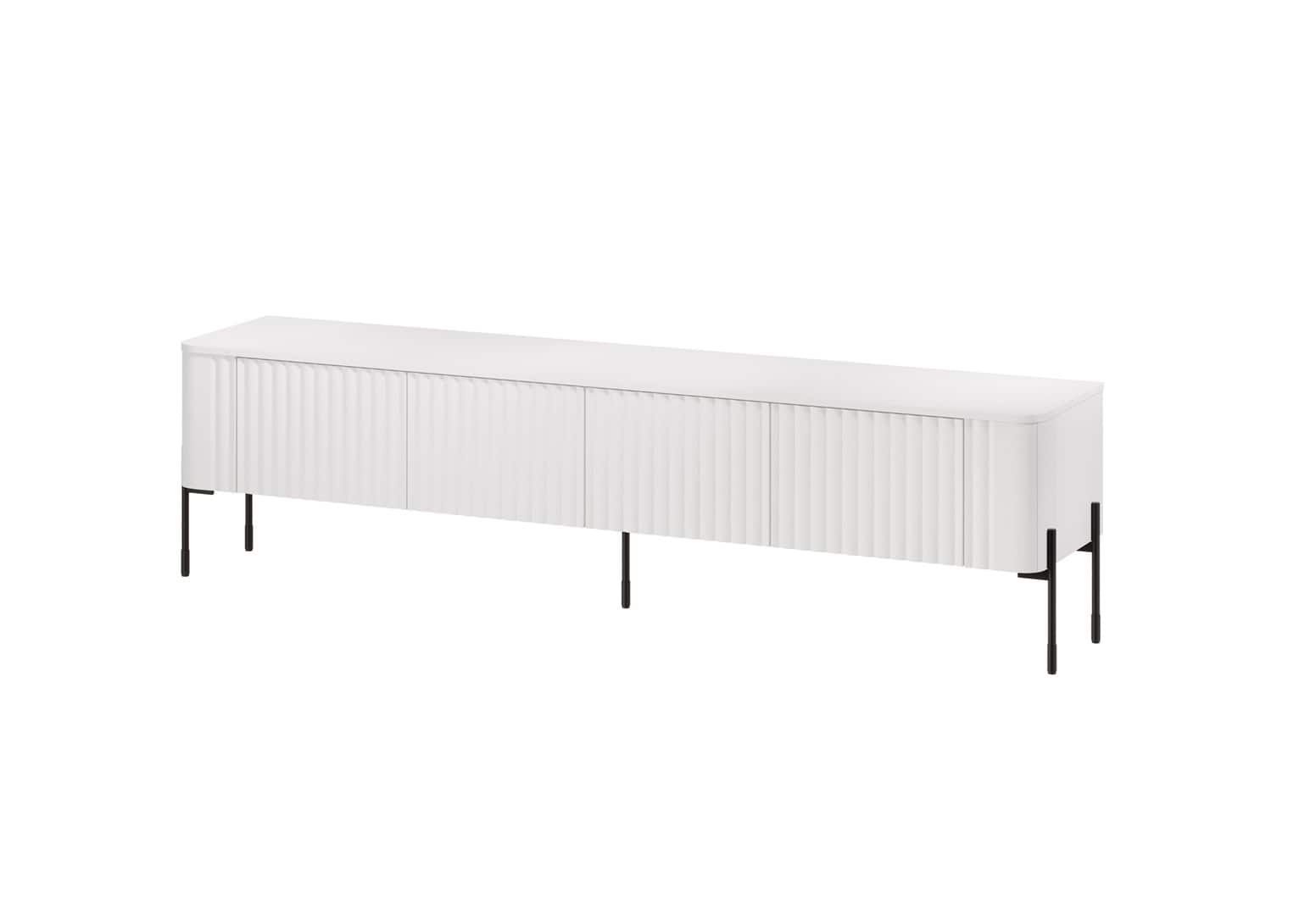 Szafka RTV VERA 190x40x50 biały mat — zdjęcie 1 z 4