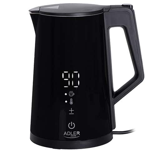 Czajnik elektryczny ADLER AD 1345b czarny, 1,7 l, 2200 W — zdjęcie 1 z 4