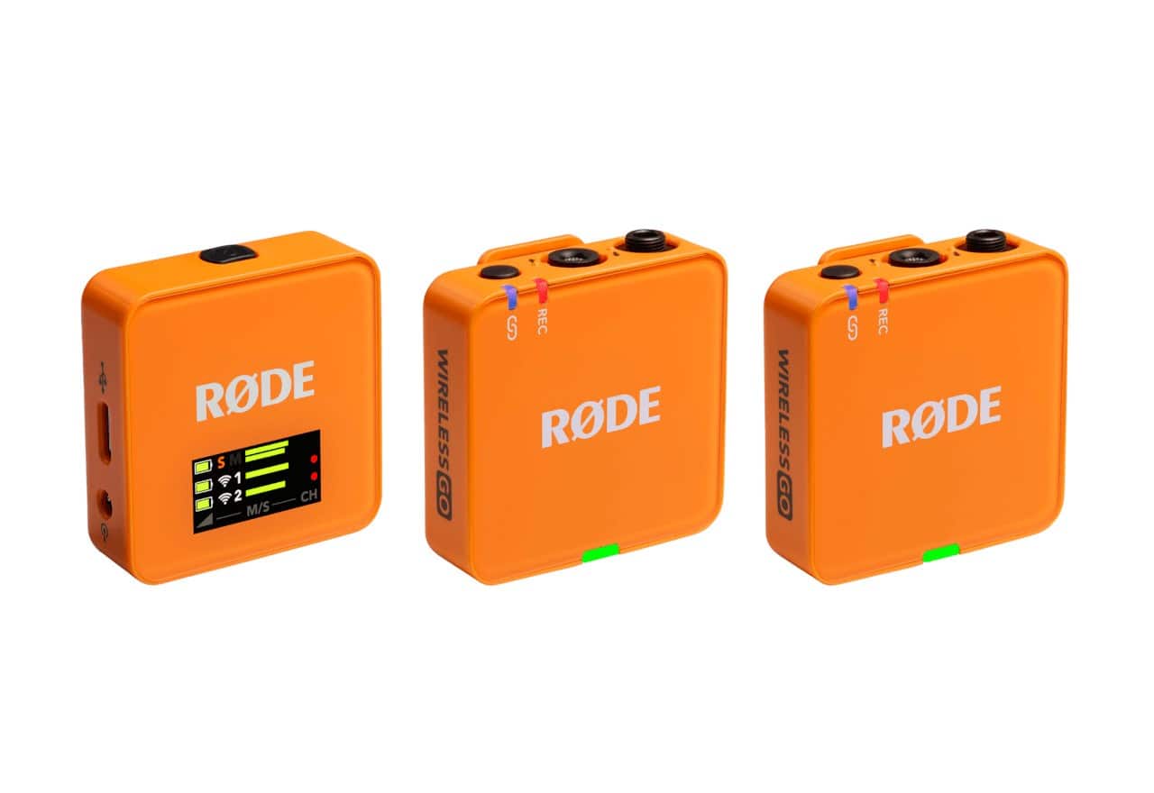 RODE Wireless GO III (pomarańczowy) - Mikrofony bezprzewodowe