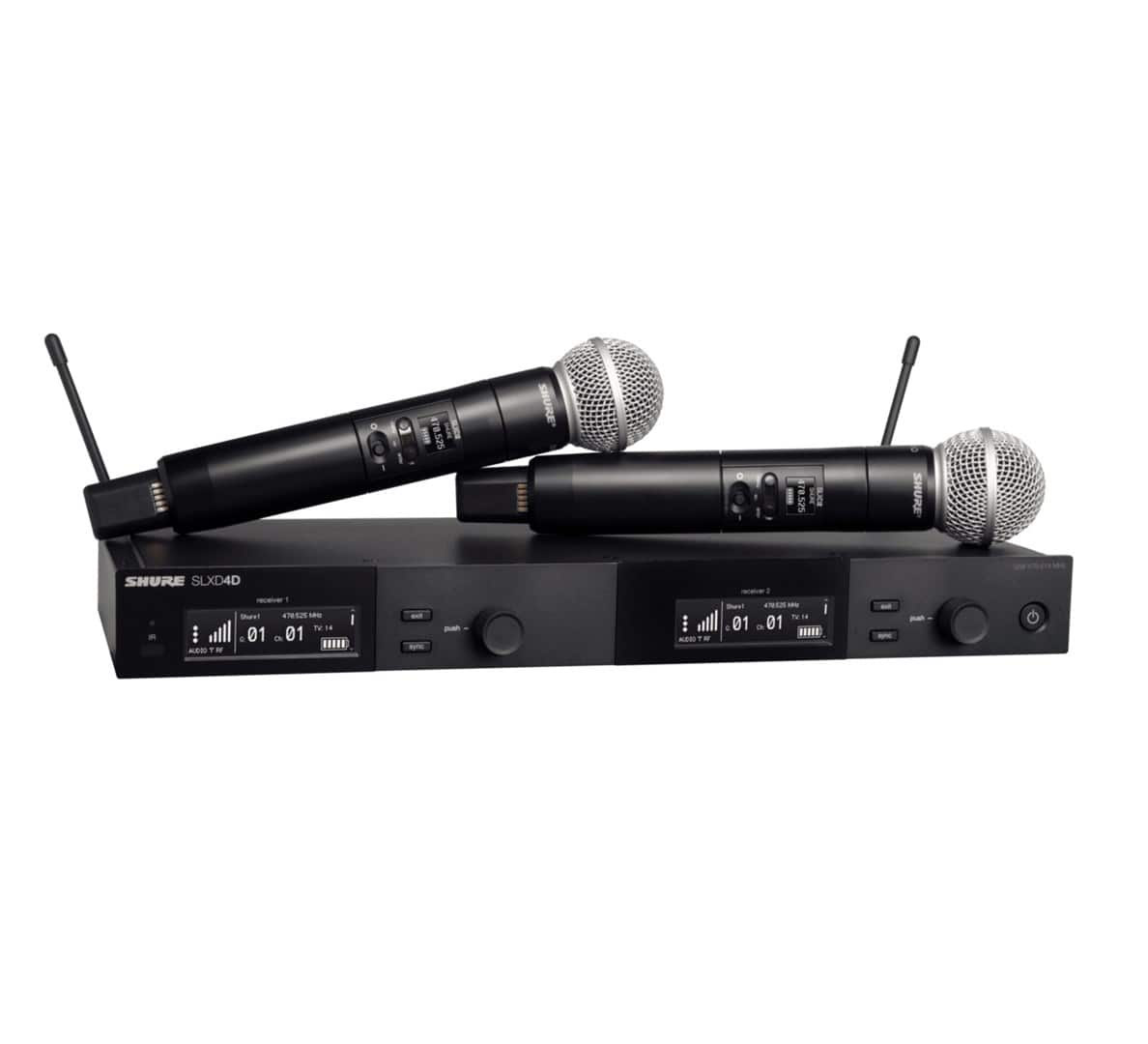 Shure SLXD24DE/SM58-G59 - Podwójny system bezprzewodowy