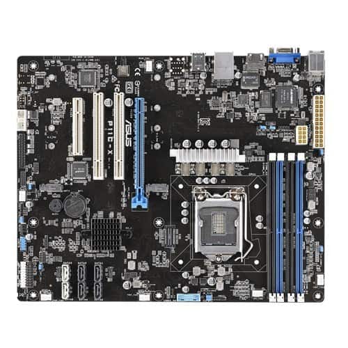 Płyta Serwerowa ASUS P11C-X Xeon E-21XXX, 4xDIMM, 3 LAN — zdjęcie 1 z 4