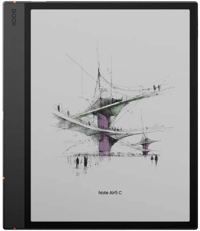 Ebook Onyx Boox Note Air 5 C 10,3" E-Ink Kaleido 3 64GB Wi-Fi Gray — zdjęcie 1 z 8