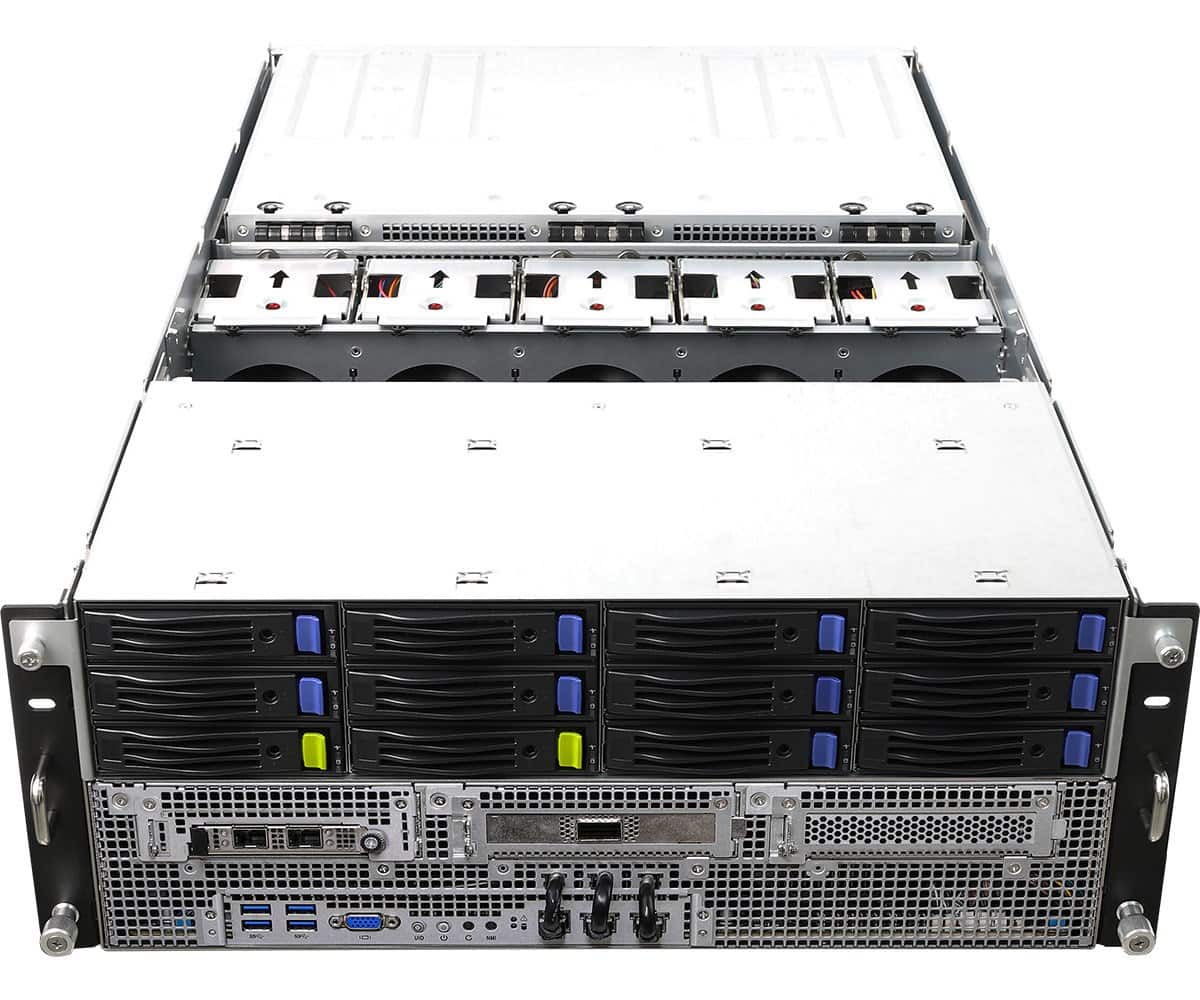 Platforma ASRock Rack 4U AMD Epyc 7000 12xLFF — zdjęcie 1 z 5