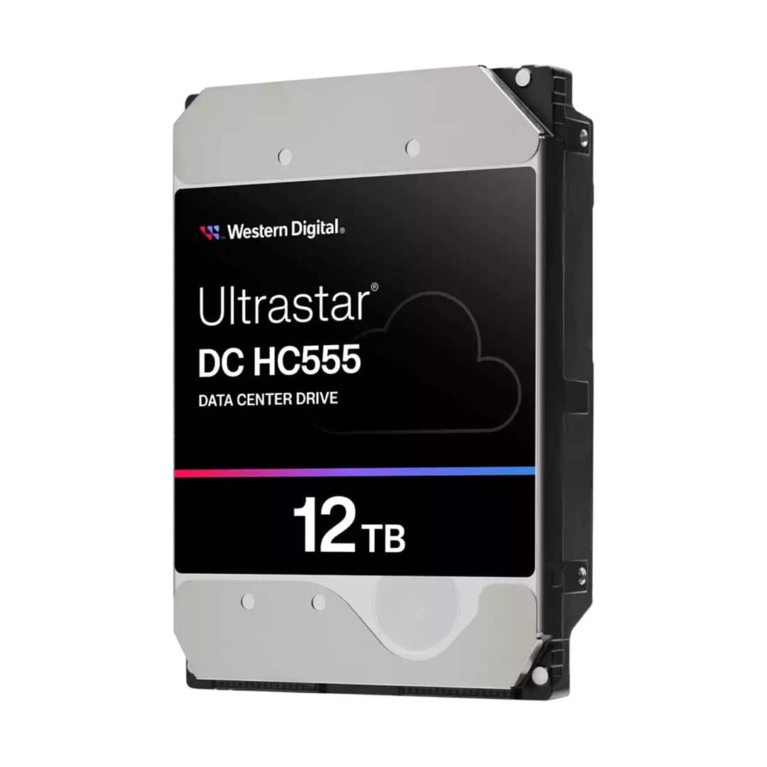 Dysk serwerowy HDD Western Digital Ultrastar DC HC555 WUH722012CL5204 (12 TB; 3.5"; SAS) — zdjęcie 1 z 3