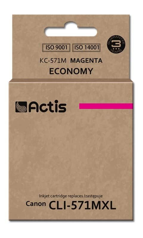 Actis KC-571M Tusz 12 ml Czerwony do Canon Pixma