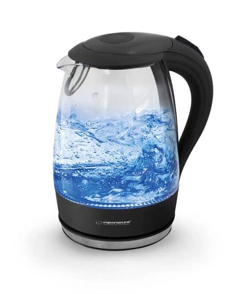 Czajnik elektryczny Esperanza Salto Angel EKK011K (2200W, 1.7l, czarny) — zdjęcie 1 z 5
