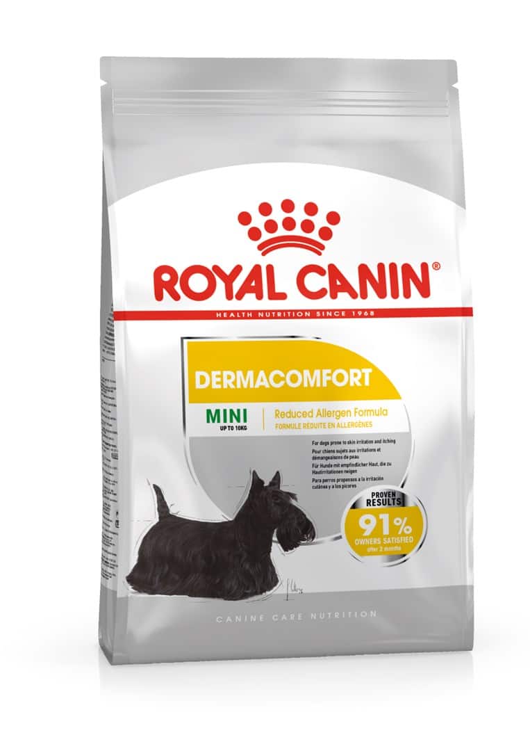 ROYAL CANIN Mini Dermacomfort - karma dla psów dorosłych ras małych - 3kg — zdjęcie 1 z 8