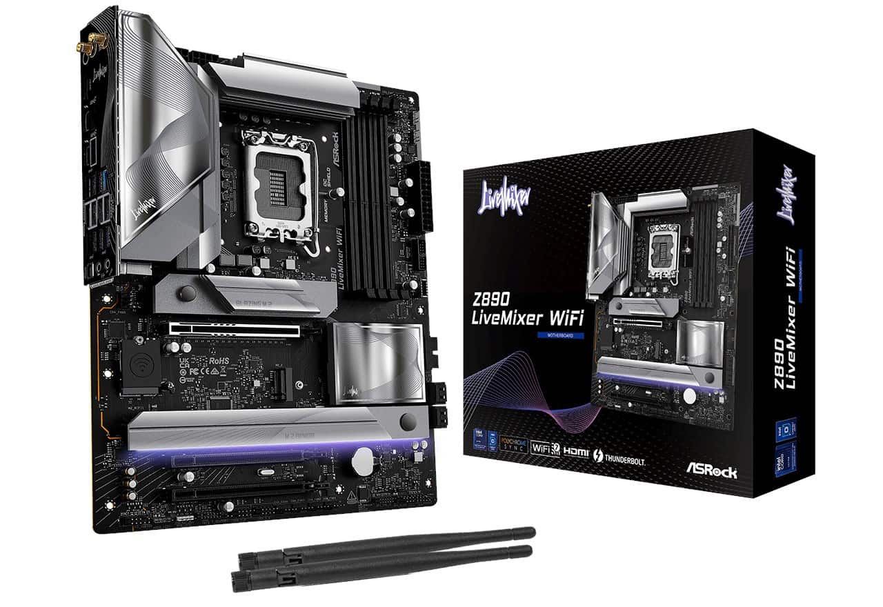 Płyta główna ASRock Z890 LiveMixer WiFi LGA 1851 — zdjęcie 1 z 5