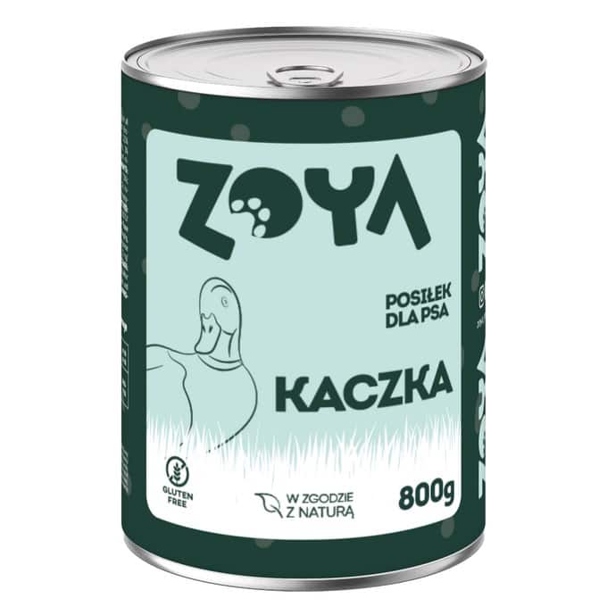 ZOYA Kaczka – puszka - Karma mokra dla psów - 800g