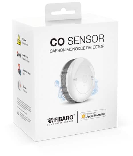Czujnik tlenku węgla FIBARO HomeKit, biały