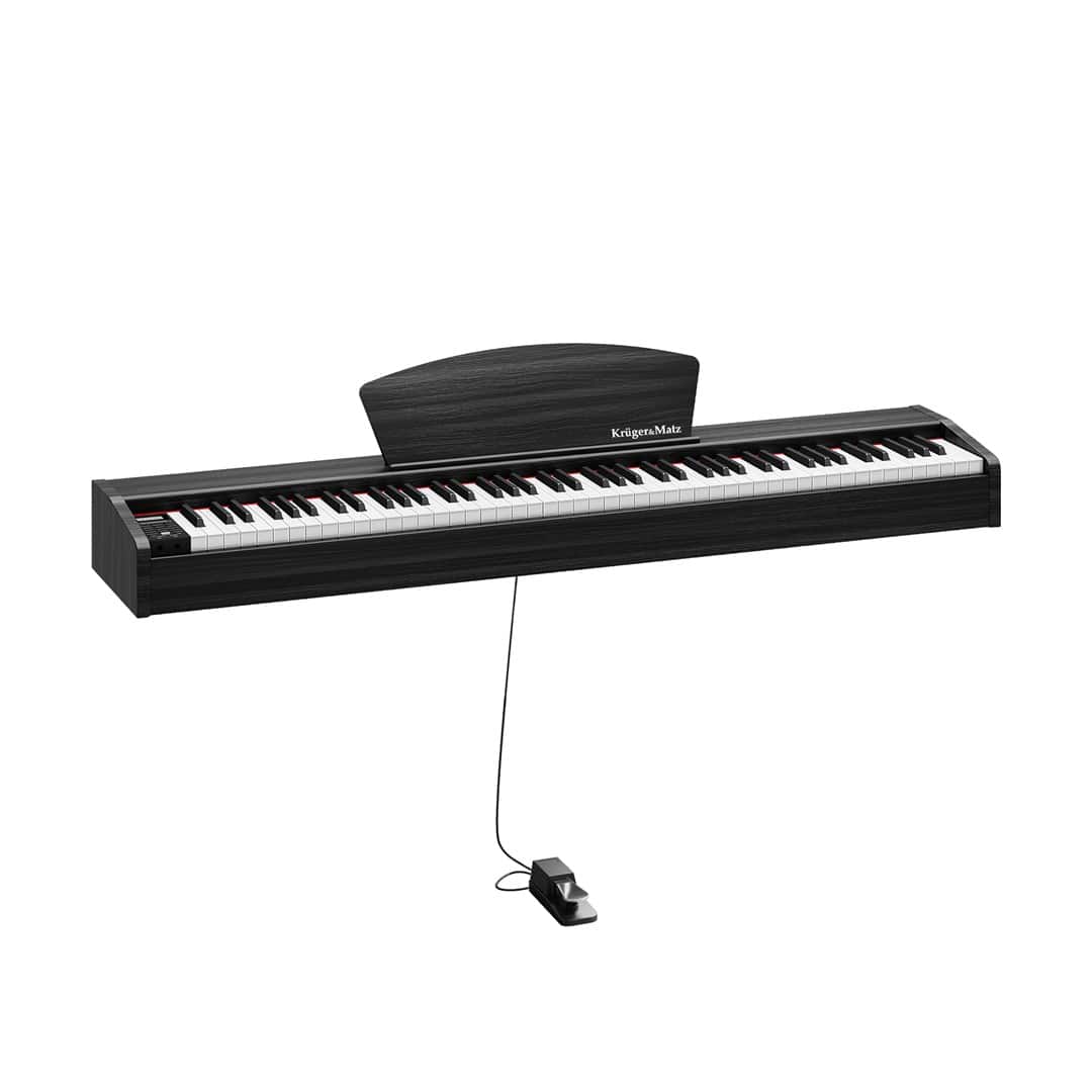 KRUGER&MATZ PIANINO CYFROWE KMDP-45-BK CZARNY MAT — zdjęcie 1 z 5