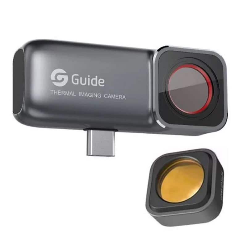 GUIDE SENSMART KAMERA TERMOWIZYJNA MOBIR 2S USB-C,256X192PX DO 150°C, 5X ZOOM, AUTOFOKUS, FOV 25°, NOKTOWIZJA DO 100M M2SA-5X — zdjęcie 1 z 6