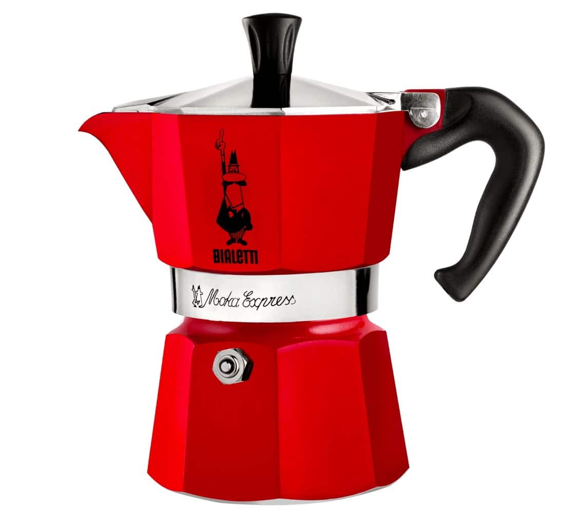 Bialetti kawiarka Moka Express 1tz czerwona — zdjęcie 1 z 2