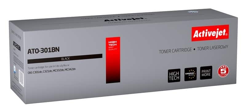 Activejet ATO-301BN Toner - Zamiennik OKI 44973536