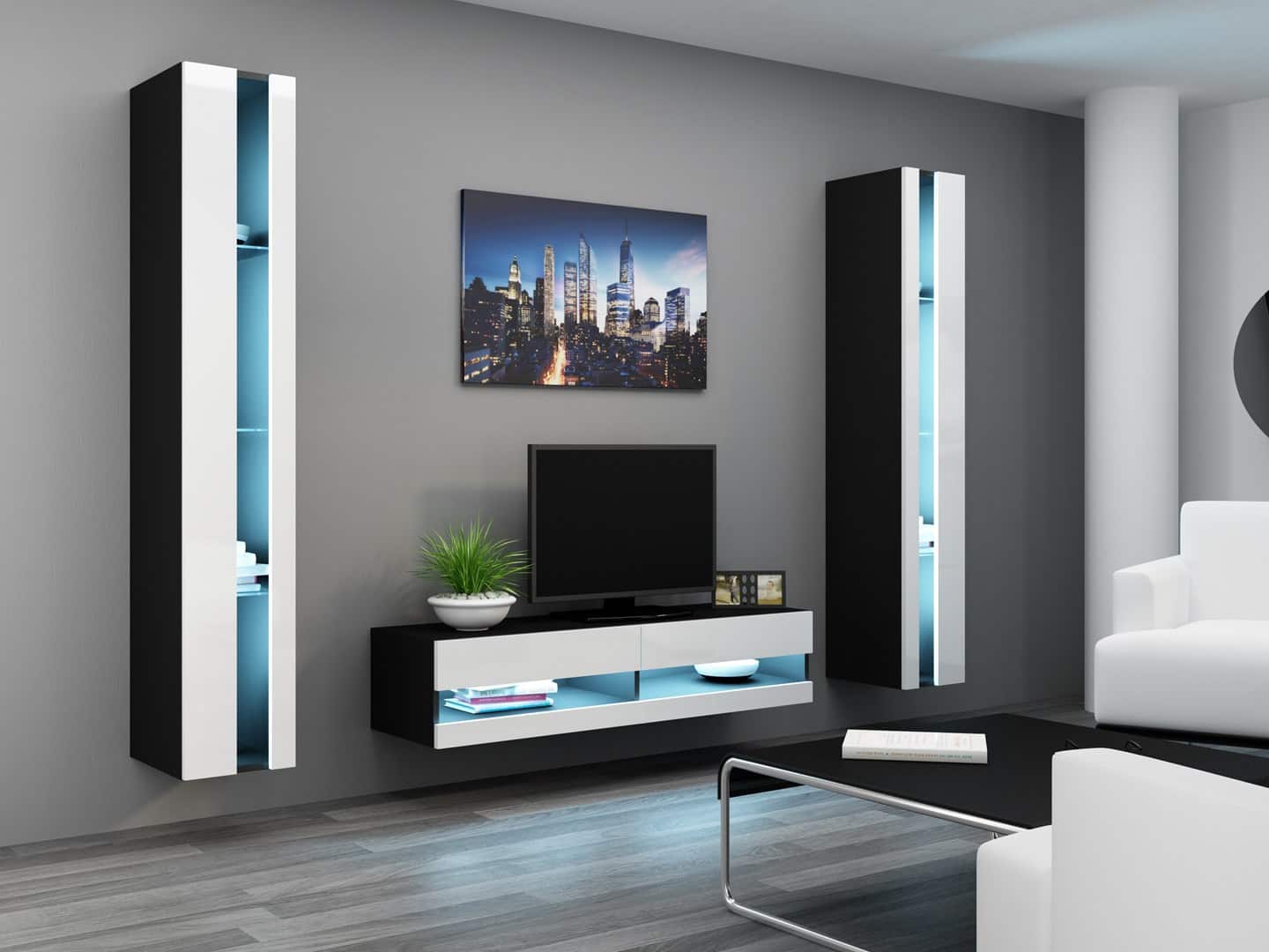 Zestaw VIGO NEW 12 czarny/biały połysk — zdjęcie 1 z 3